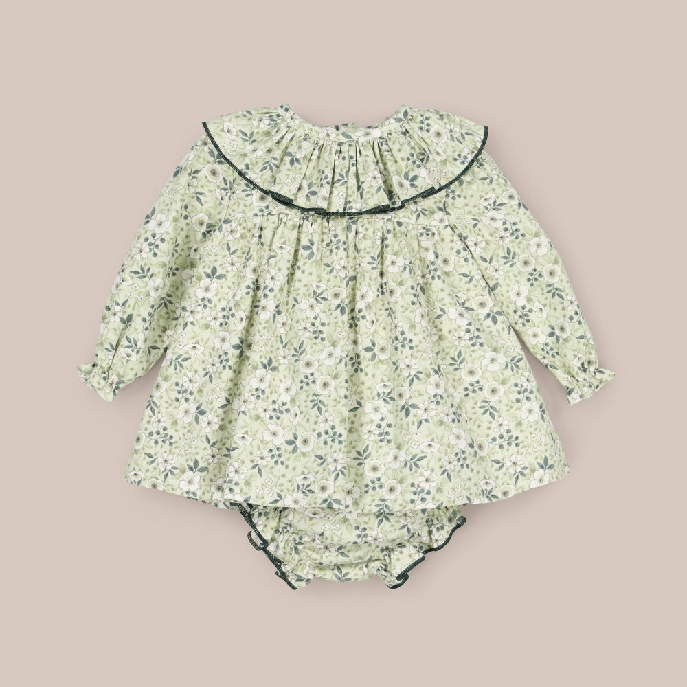 Babykleid Grünlich