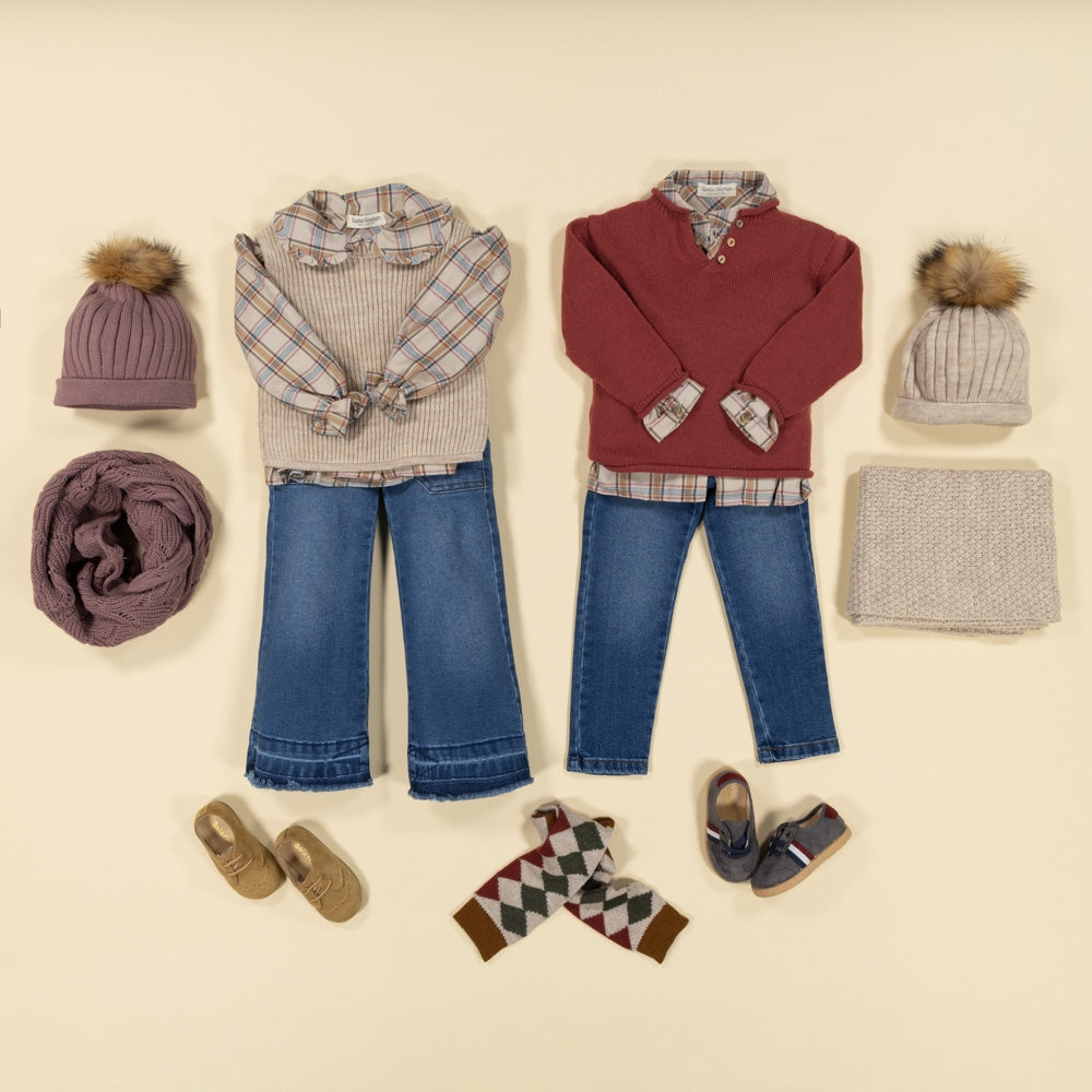 Pantalon Niño 5 Bolsillos Denim