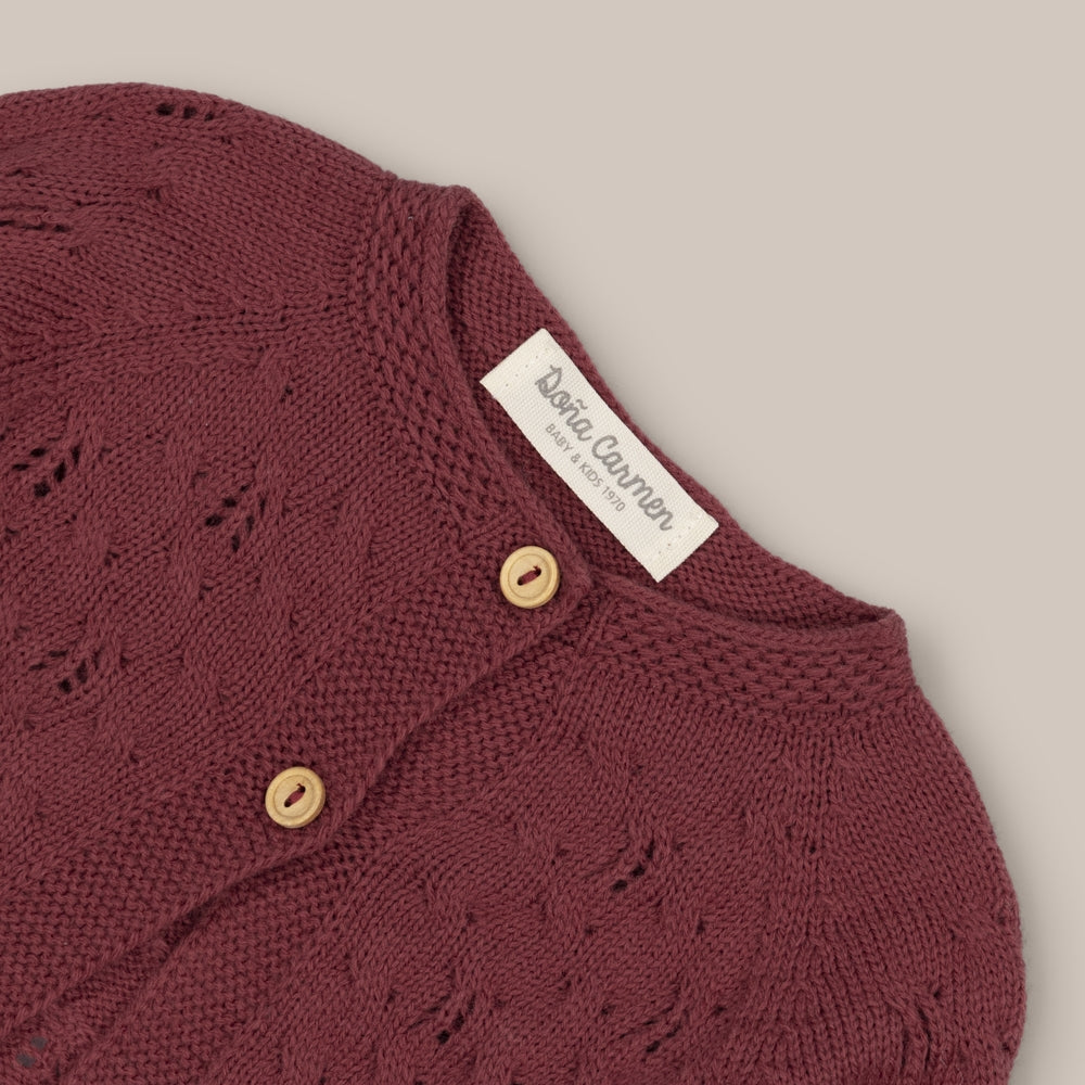 cardigan Baby Wool Forest