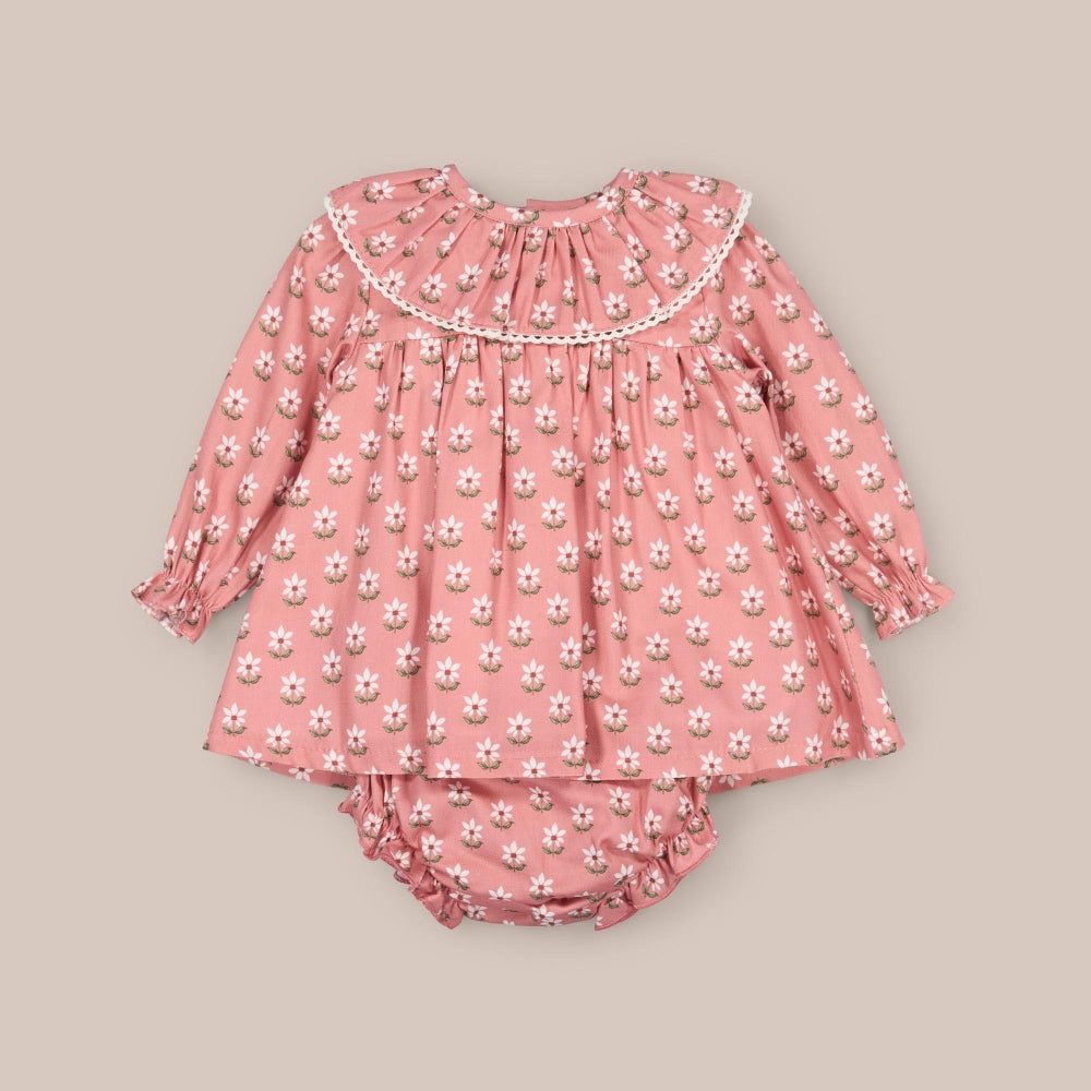 Babykleid Stiefmütterchen