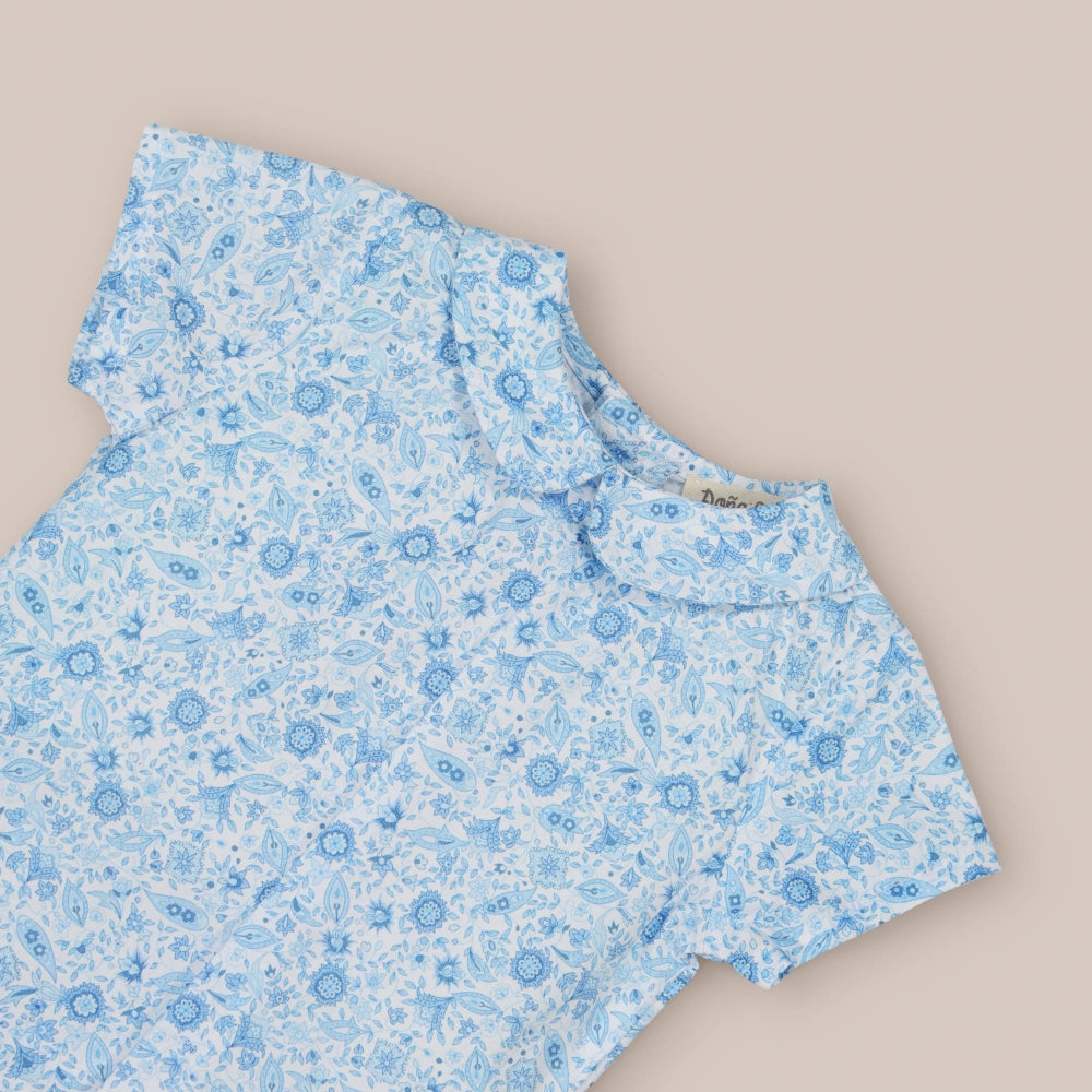 Camisa Manga Corta Bebé Cachemira