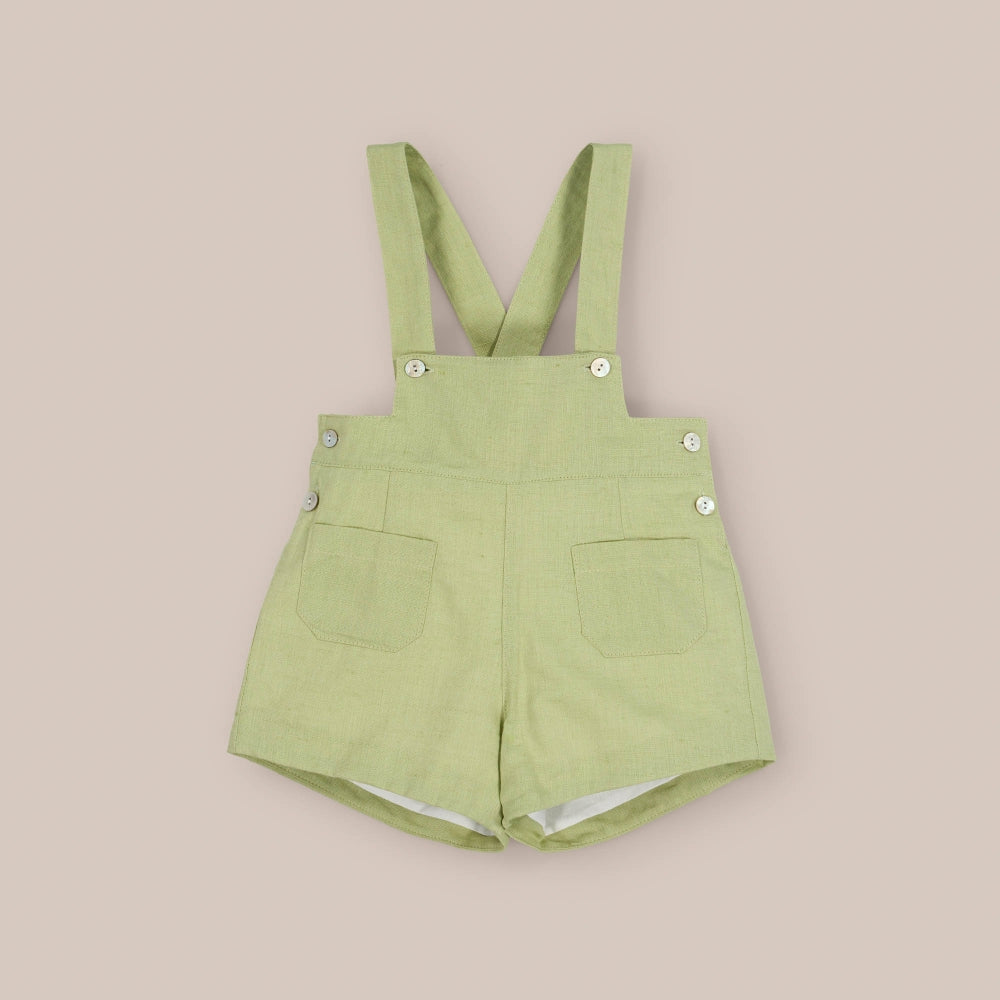 Boys' Trousers with Suspenders and Pockets