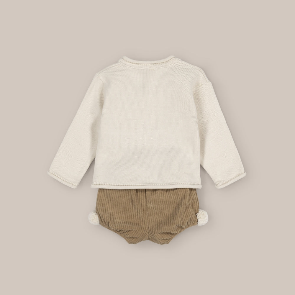 Set boy Sweater AND baby bloomer