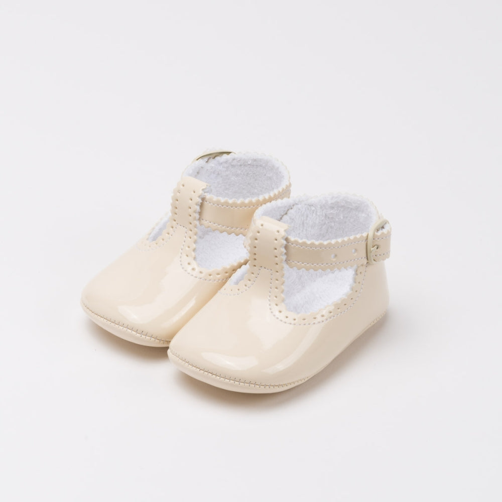 patent leather pepitos