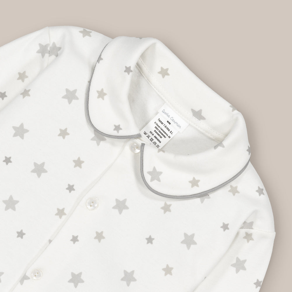 Zweiteiliger Jungen-Pyjama aus Baumwolle mit Sternbild-Motiv