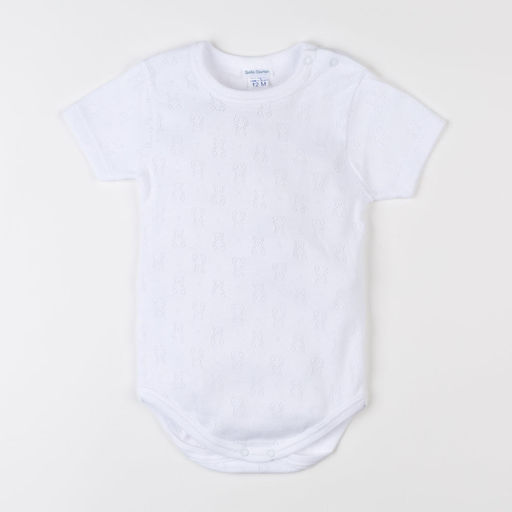 Schweizer Baby-Kurzarm-Body