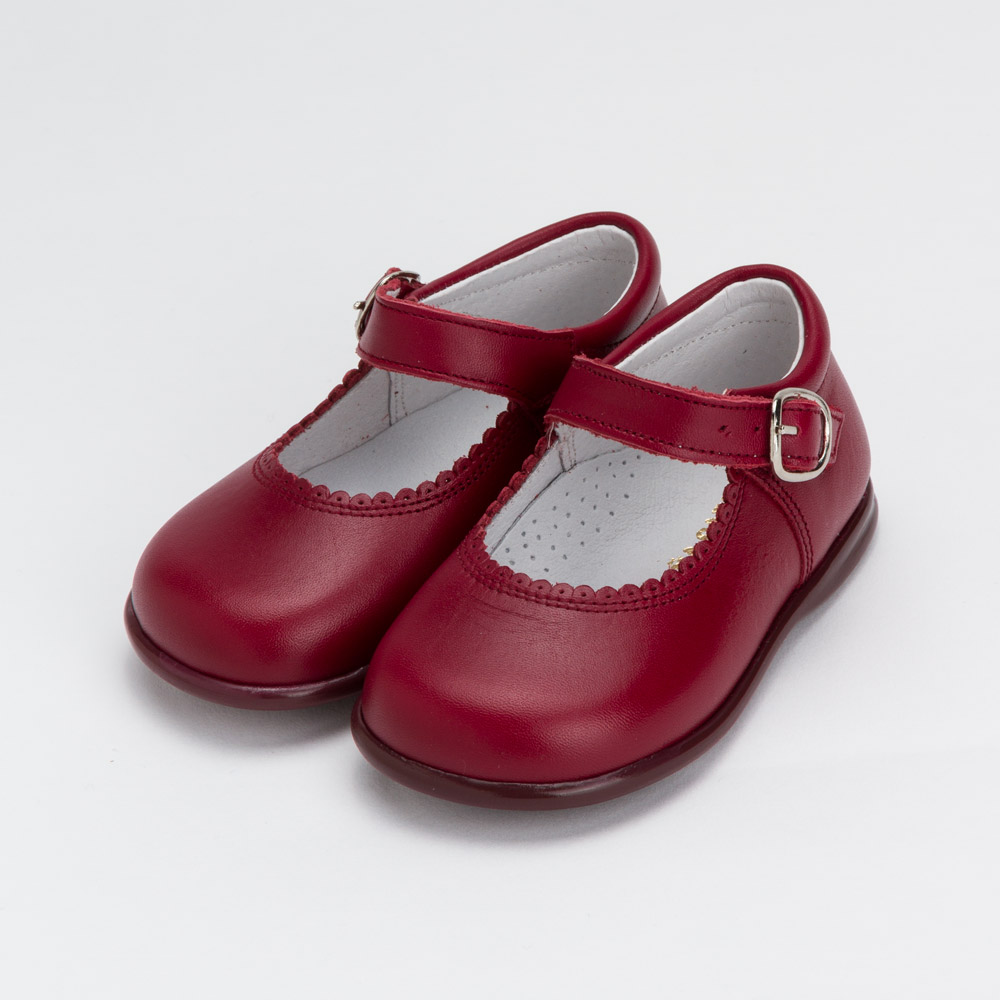 Mary Janes aus Leder mit Sohle