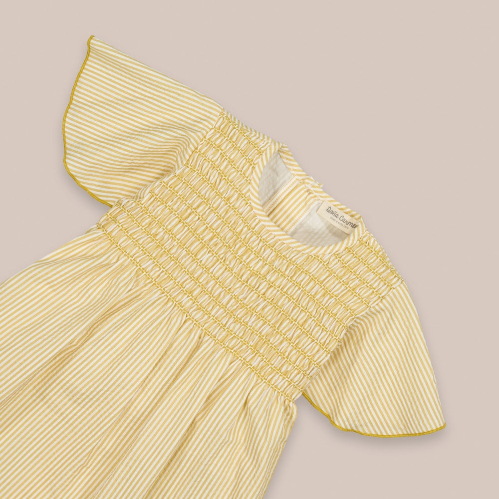 Vestito Smock Curry