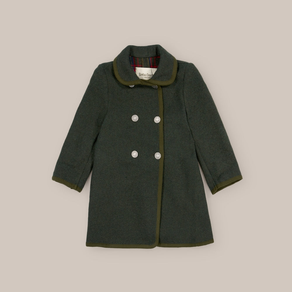 Cappotto Ragazza Lanoso