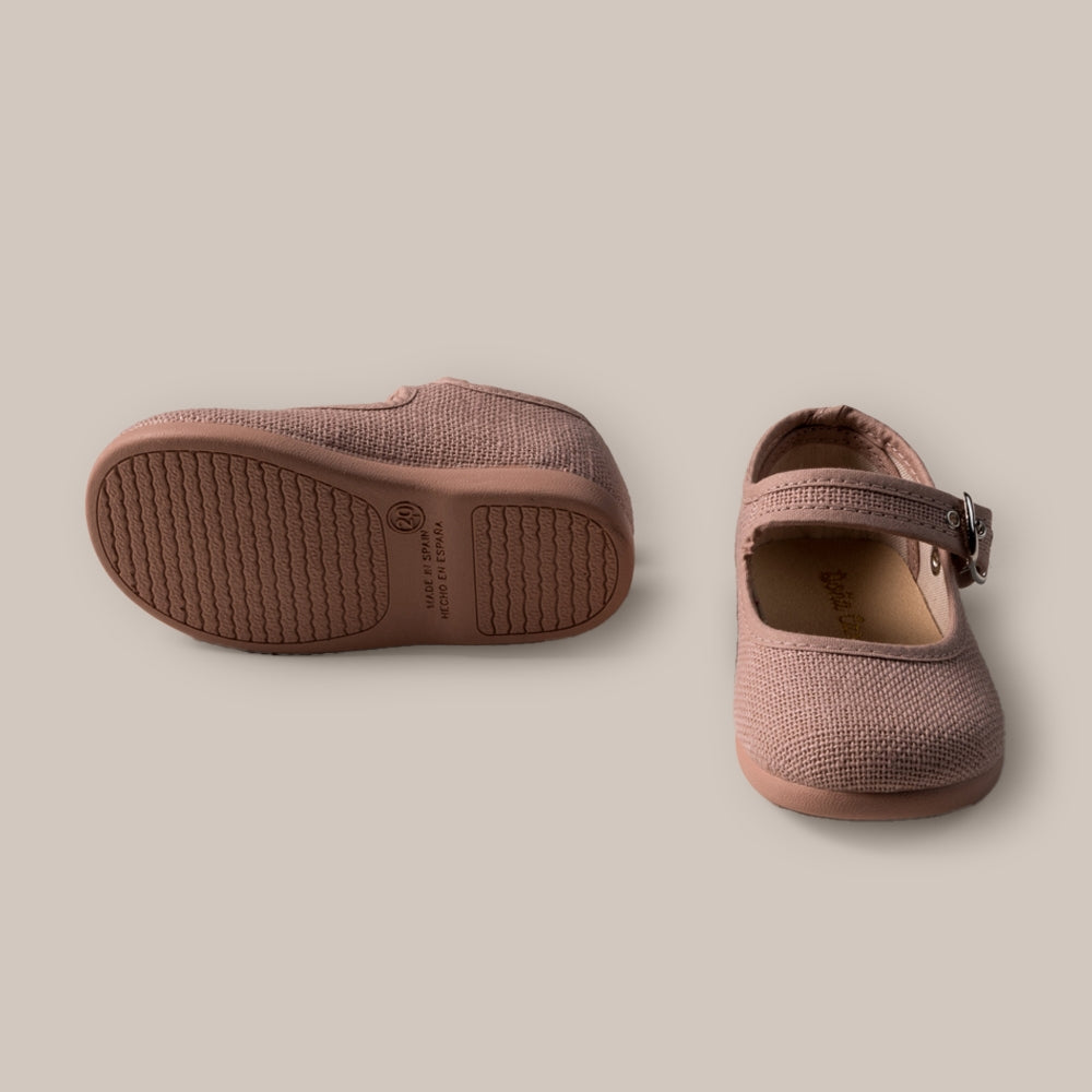 Mary Jane Linen Buckle