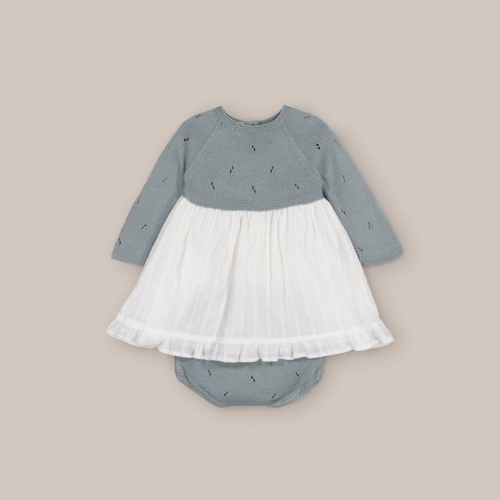 Ensemble robe et culotte pour bébé saule