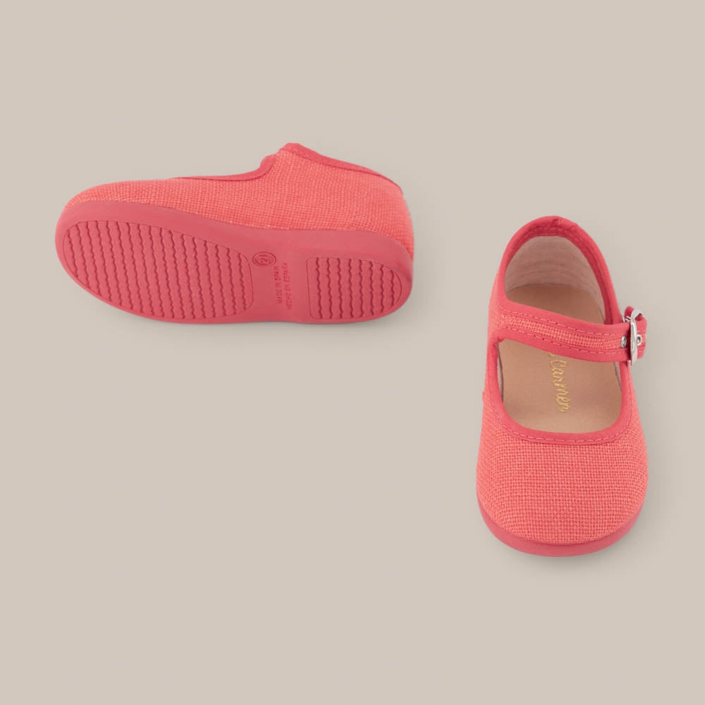 Mary Jane Linen Buckle