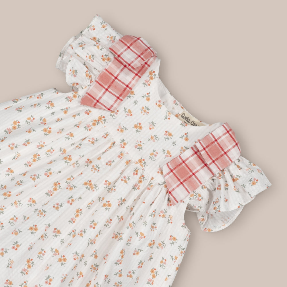 Baby dress set Baby Pomegranate Flower