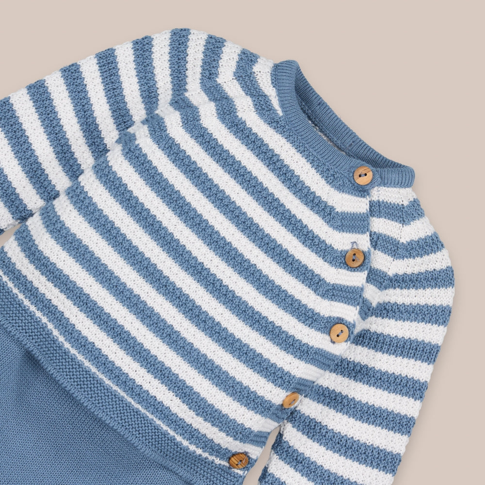 Belo conjunto de malha de 2 peças