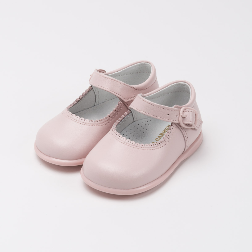 Mery Janes Leather With Sole