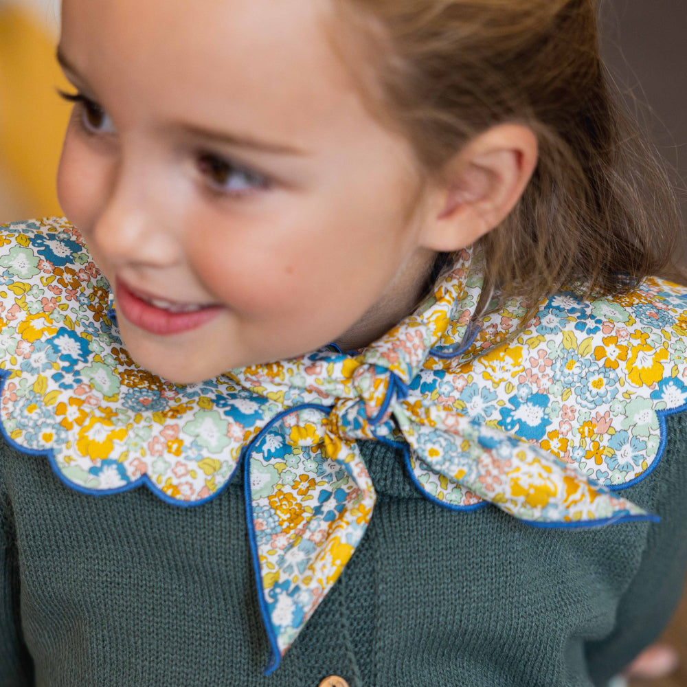 Girl's Jade Neck Blouse