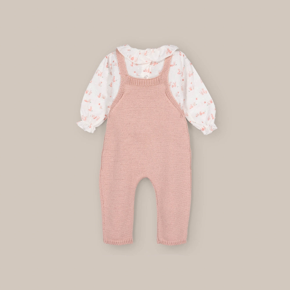 Set Latzhose Hase