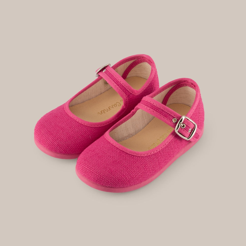 Mary Jane Linen Buckle