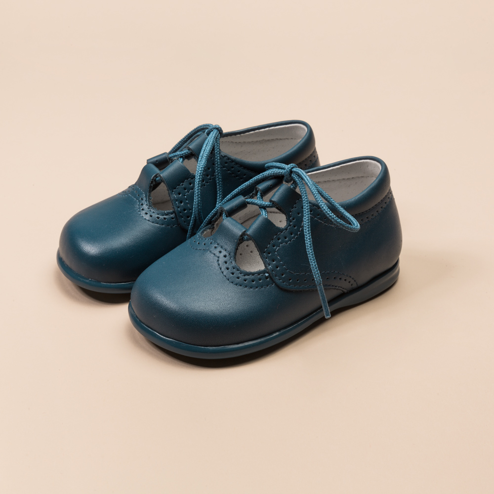 Zapato Inglés Piel Con Suela