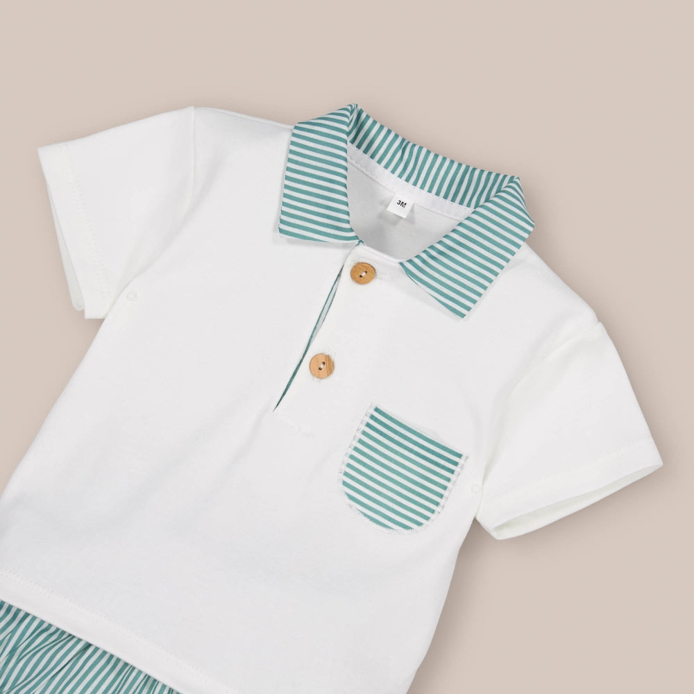 Ensemble en coton goyave