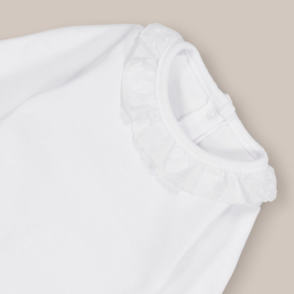 Baby Baby Long Manga Embroidery neck