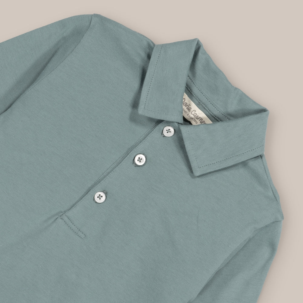 Polo de algodão Menino Basic