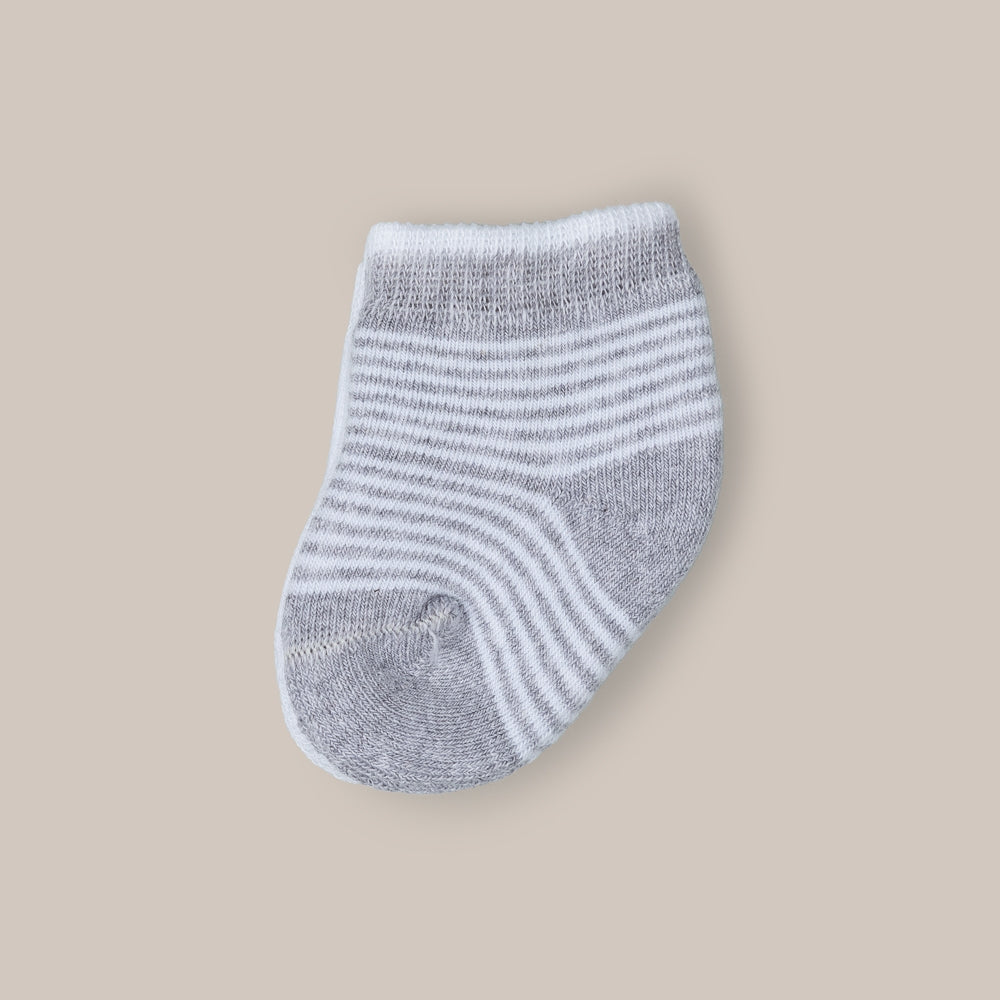 2er-Pack gestreifte Babysocken