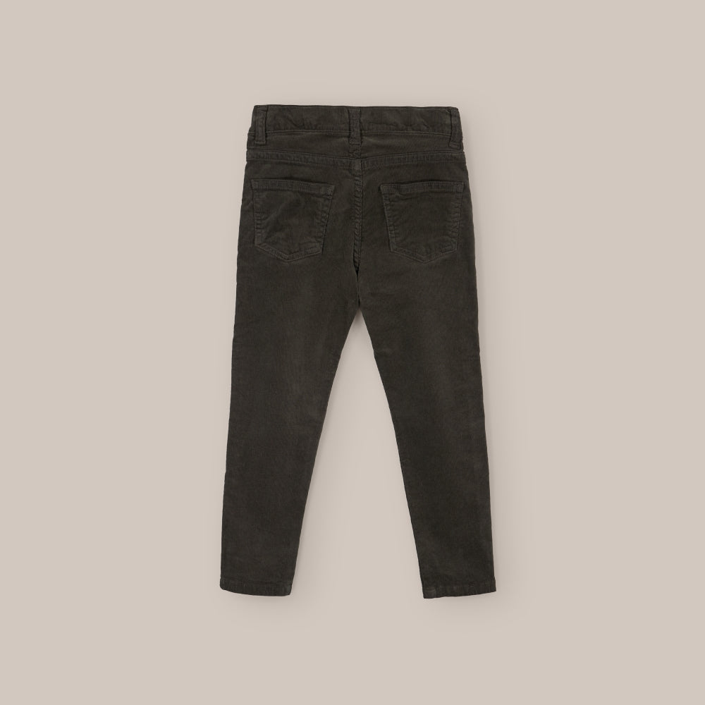 Pantalón 5 Bolsillos Pana Caki