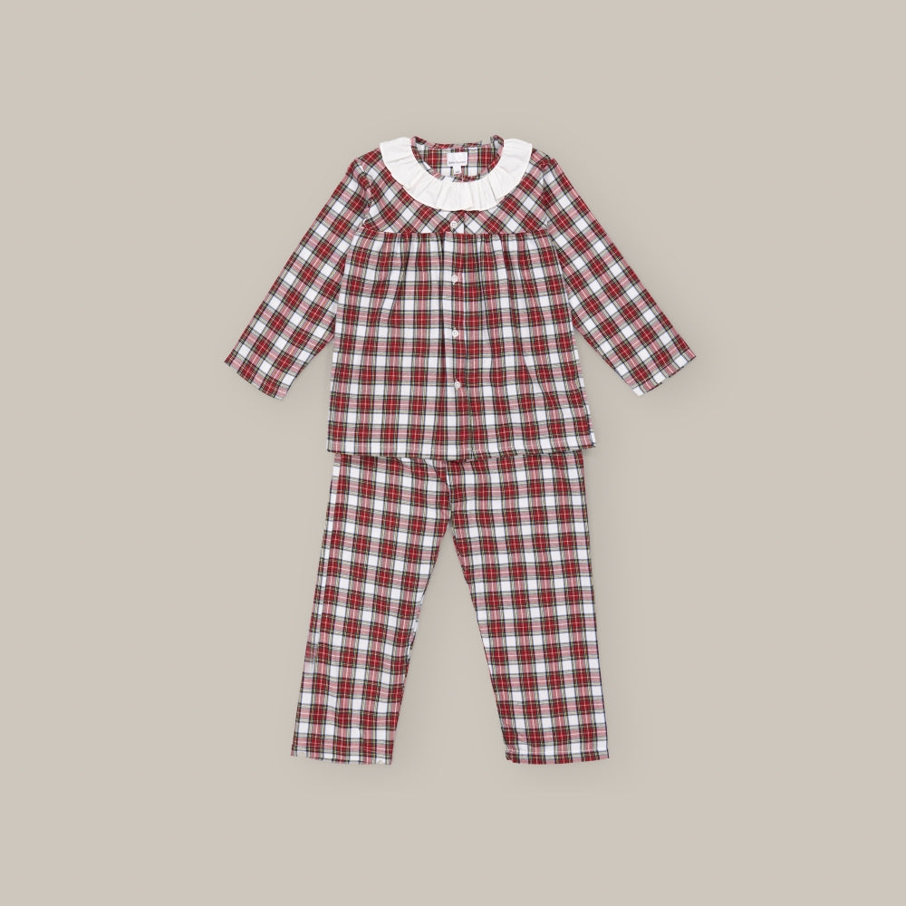 Scotland Ruffle Girl's Pyjama