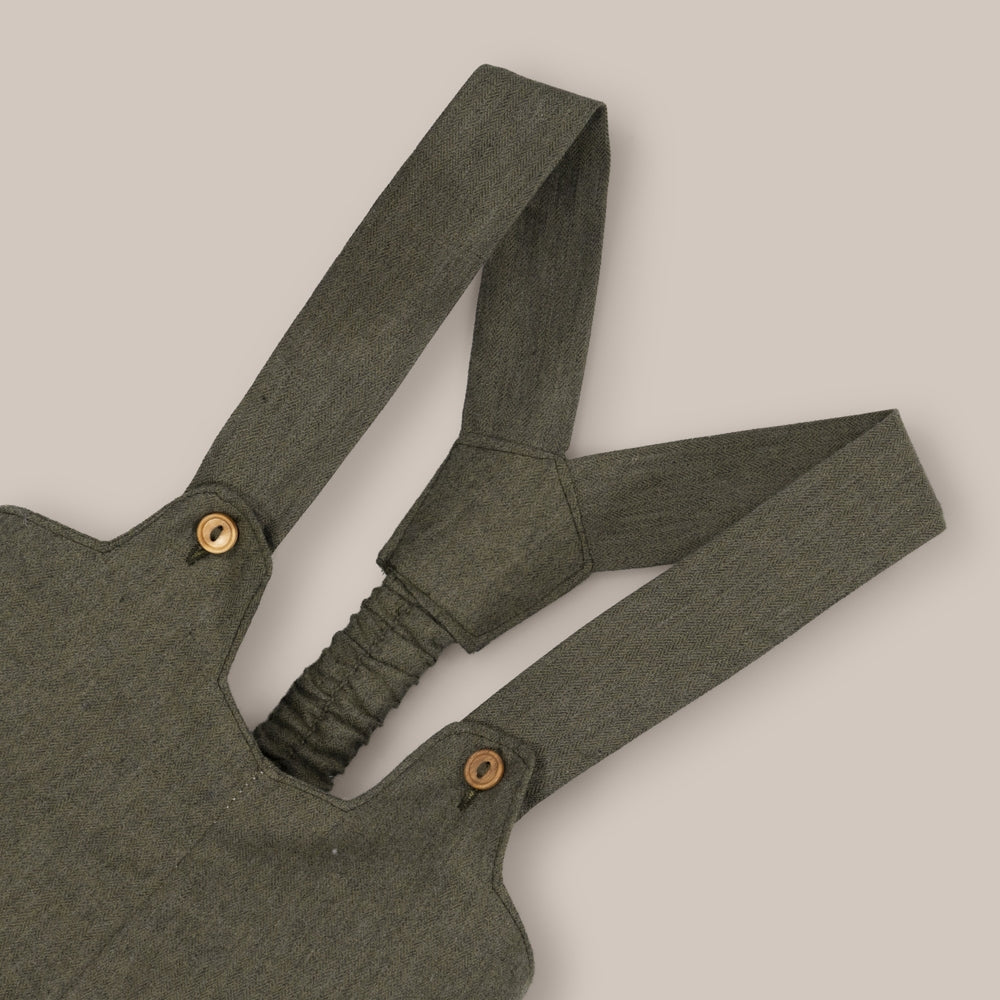 Strap Pants boy Green