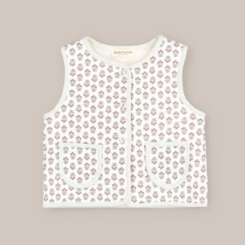 Gilet Ragazza botanica