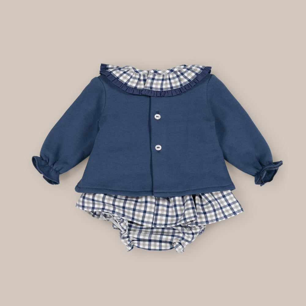 Conjunto de algodão de garotas de Nantes