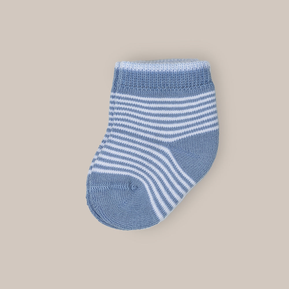 2er-Pack gestreifte Babysocken