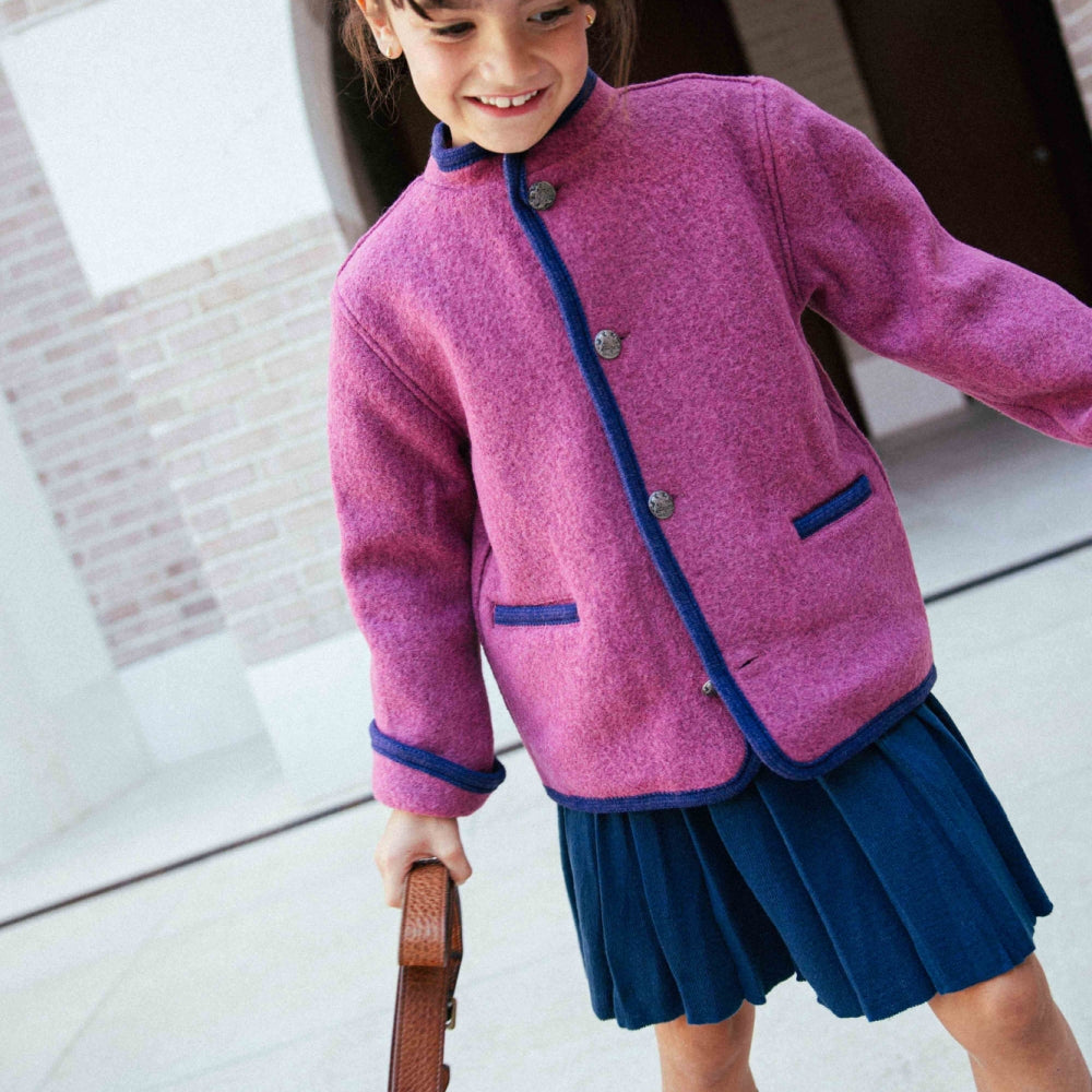 Falda Lana Night Blue