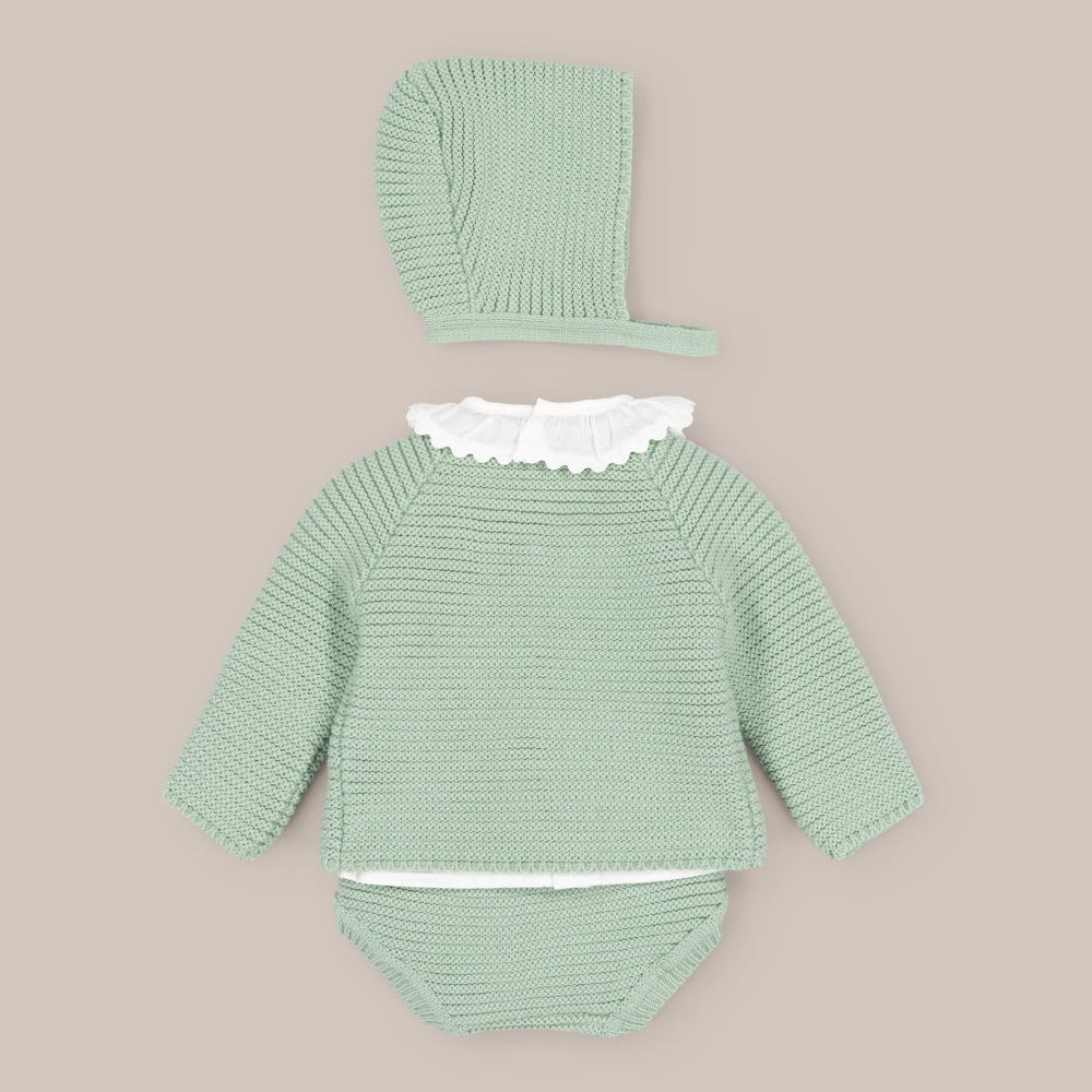 Knit Baby Set 4 pieces