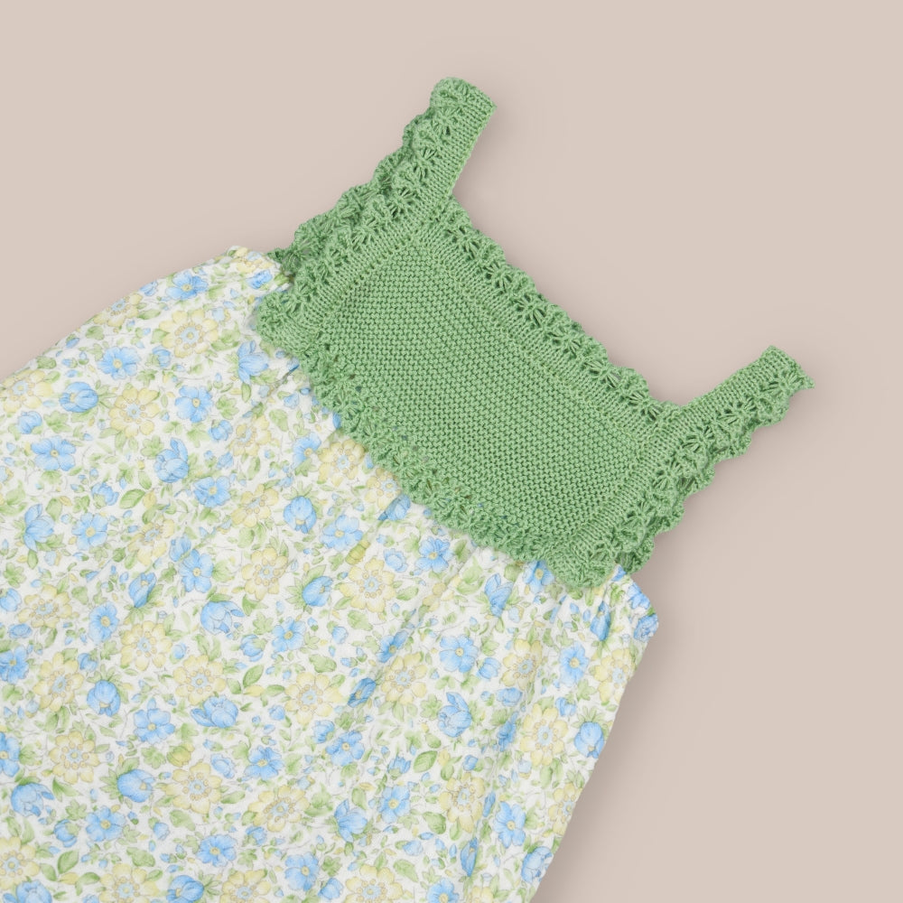 Ensemble robe et culotte pour bébé Maïa
