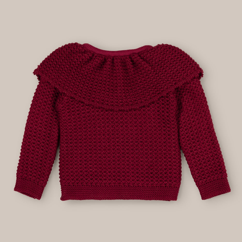 cardigan Mazapan Neck