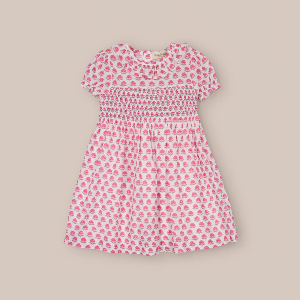 Vestido Smock Lótus