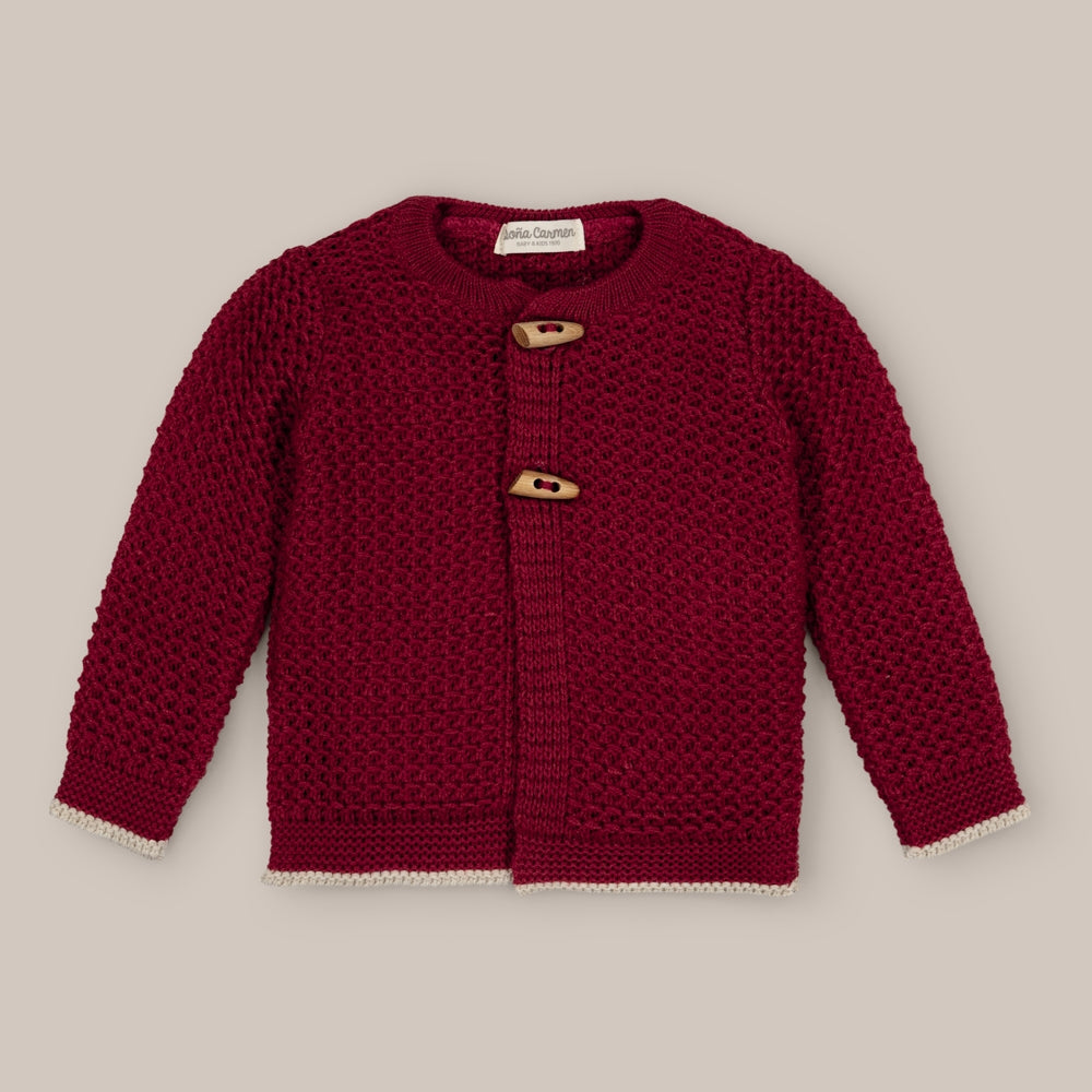 cardigan Lana Mazapan