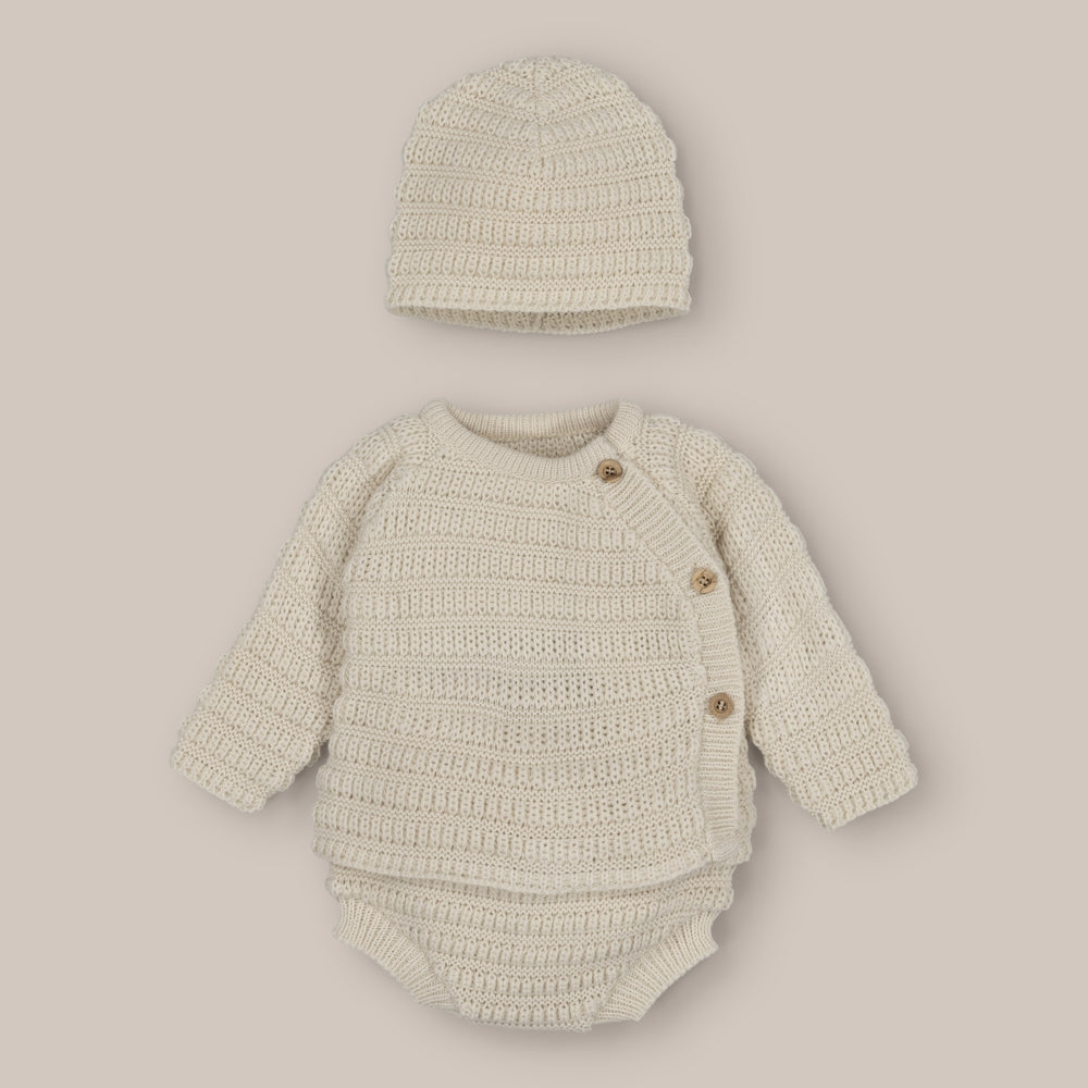 Lins Baby-Strickpullover-Set