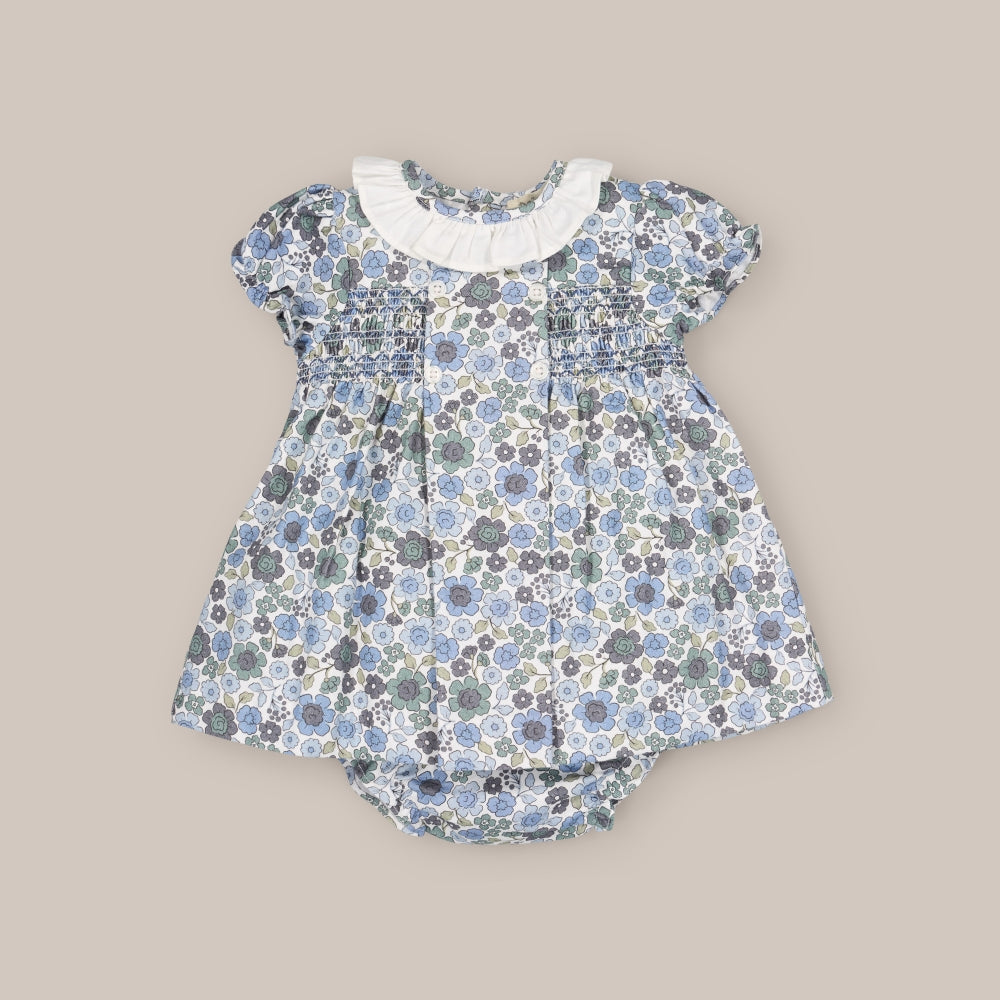 Ensemble robe et culotte pour bébé Nids Barcelone