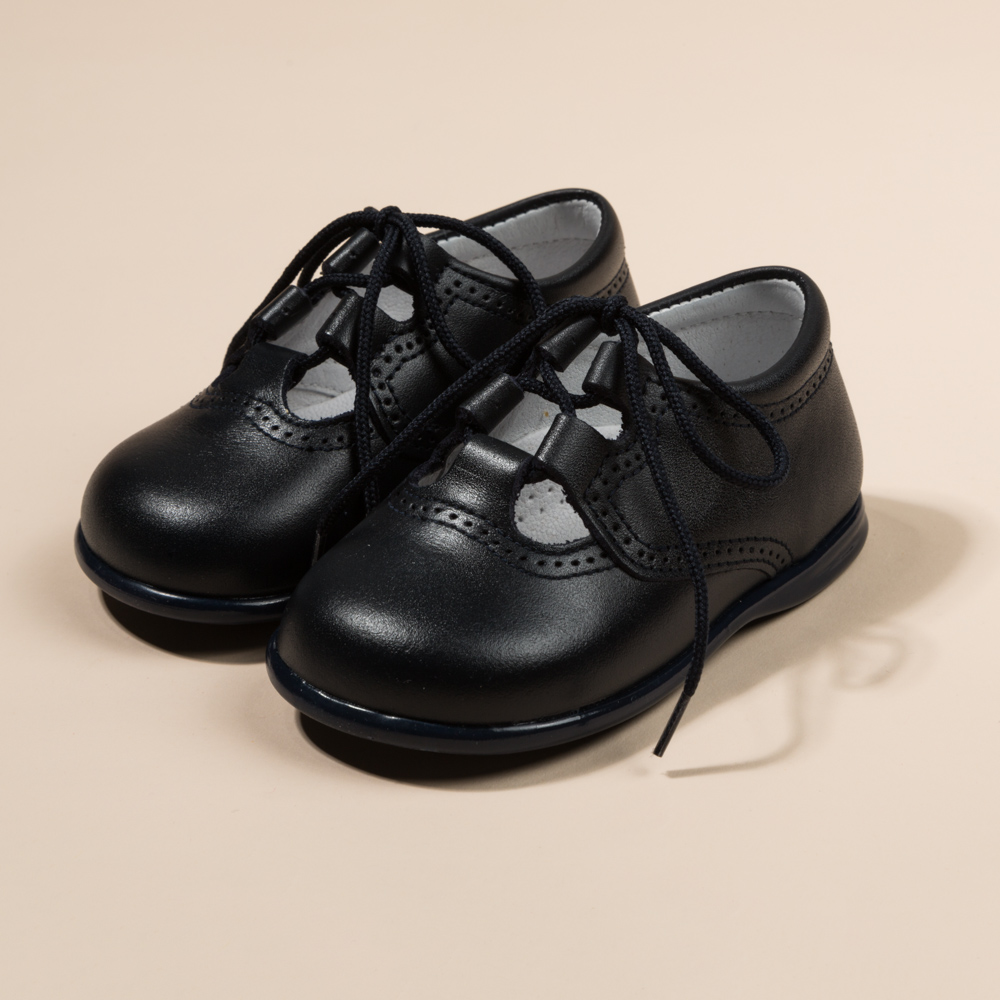 English leather shoe with sole