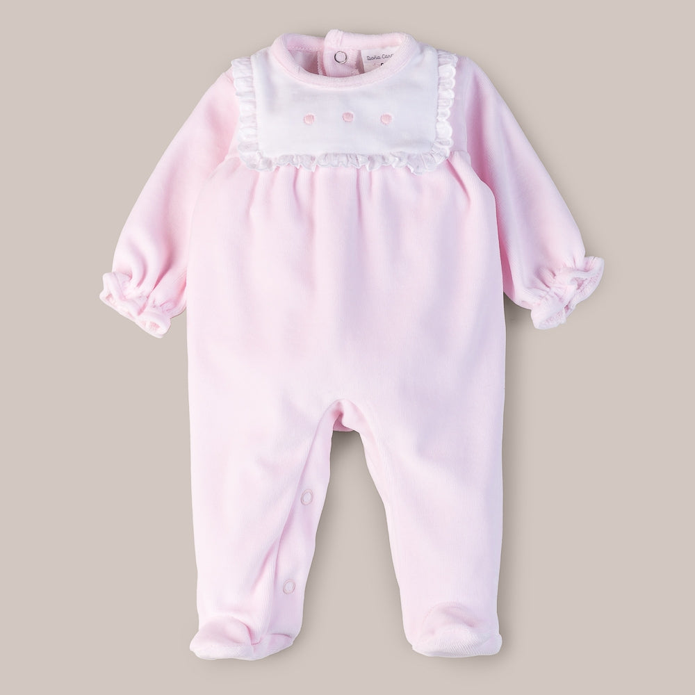 Pijama Terciopelo Bodoque Rosa