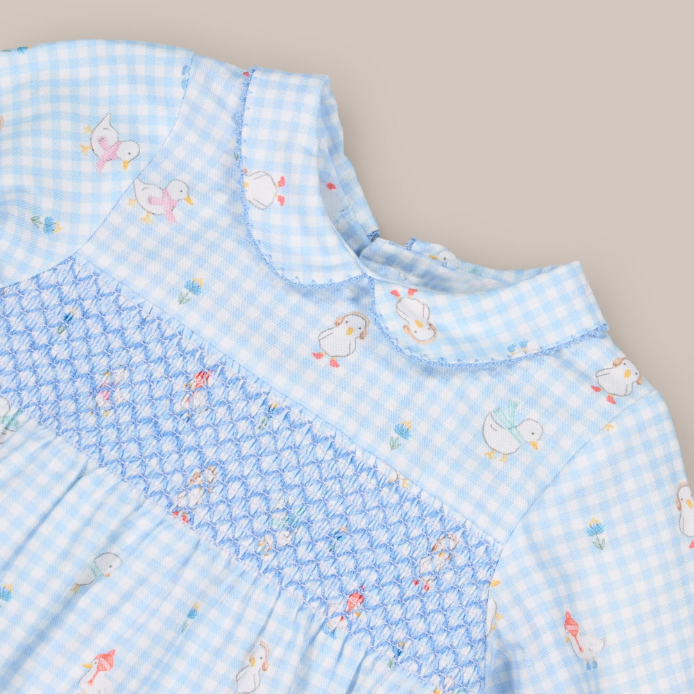 romper Smock Patitos