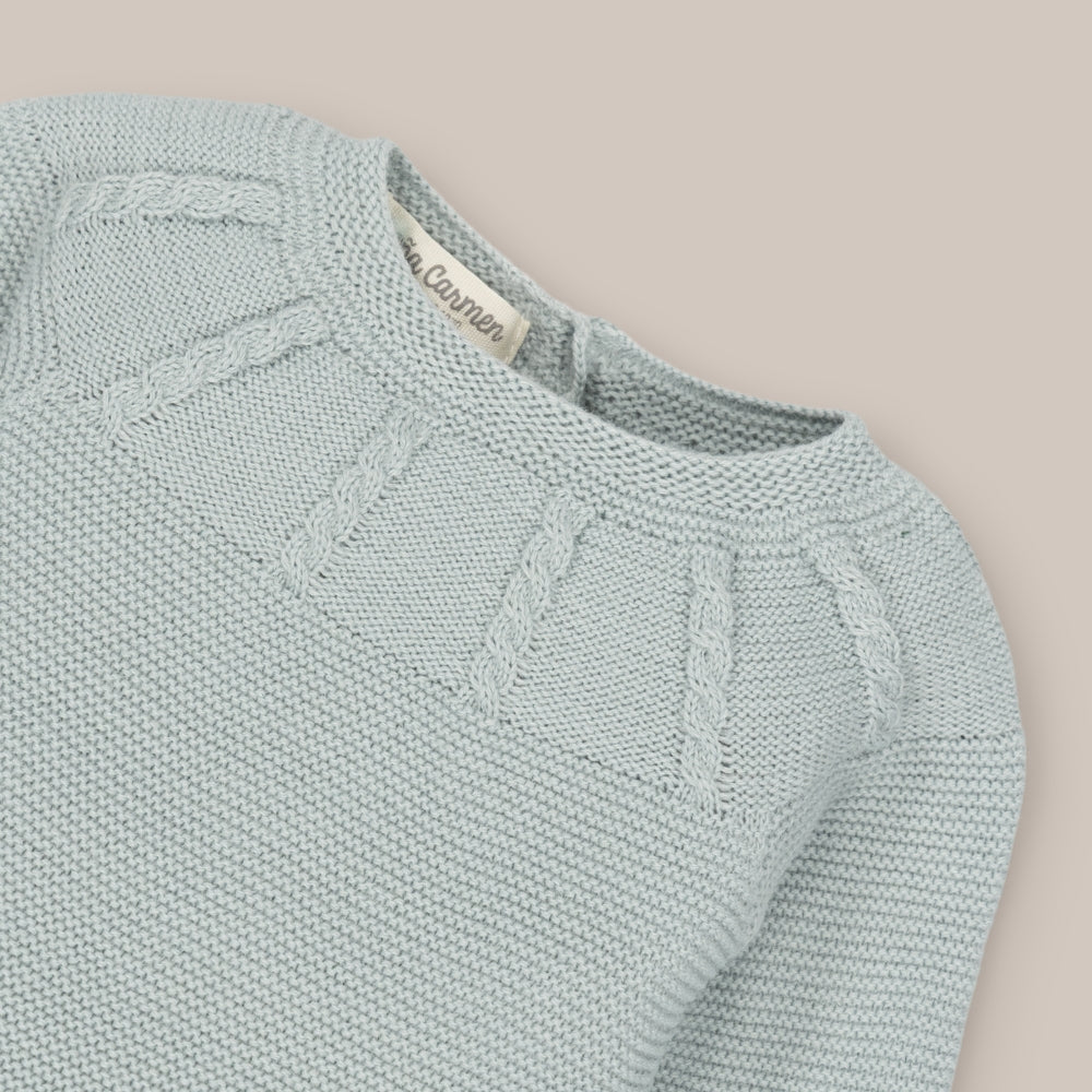 Veneto de conjunto de bebê curto