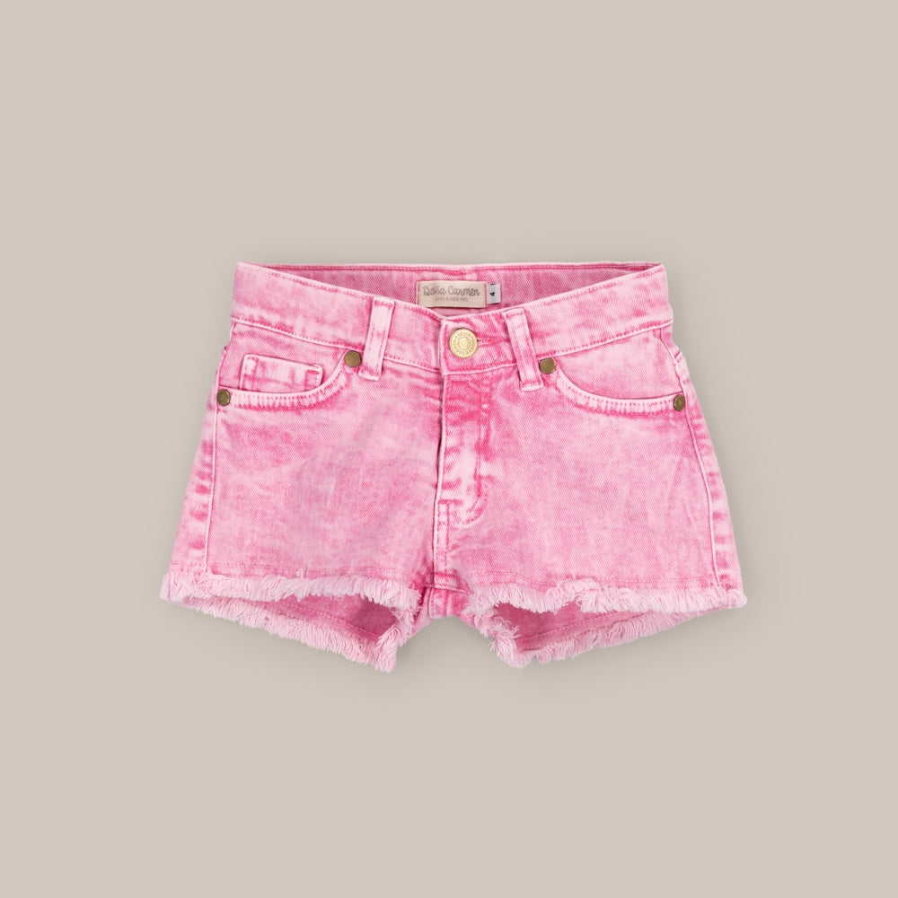 Pantaloncini Ragazza Frangia