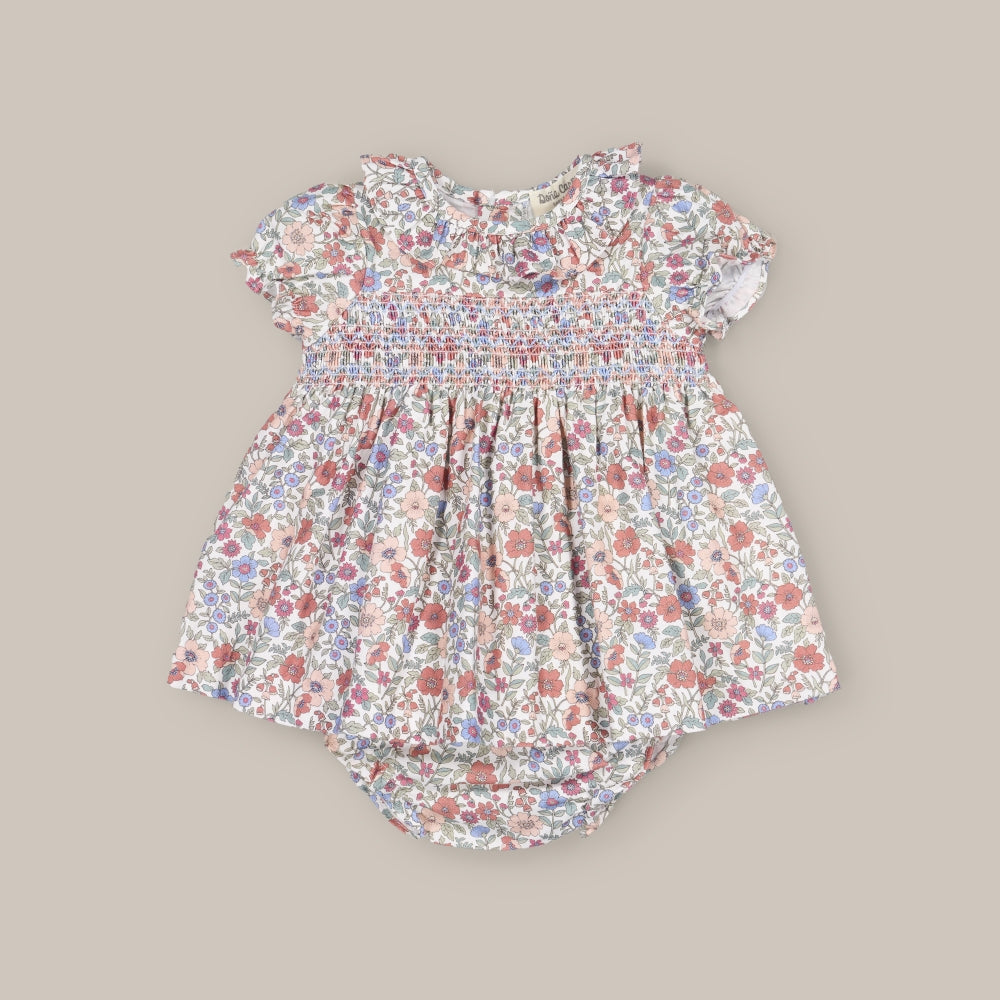 baby dress set Smock Valencia