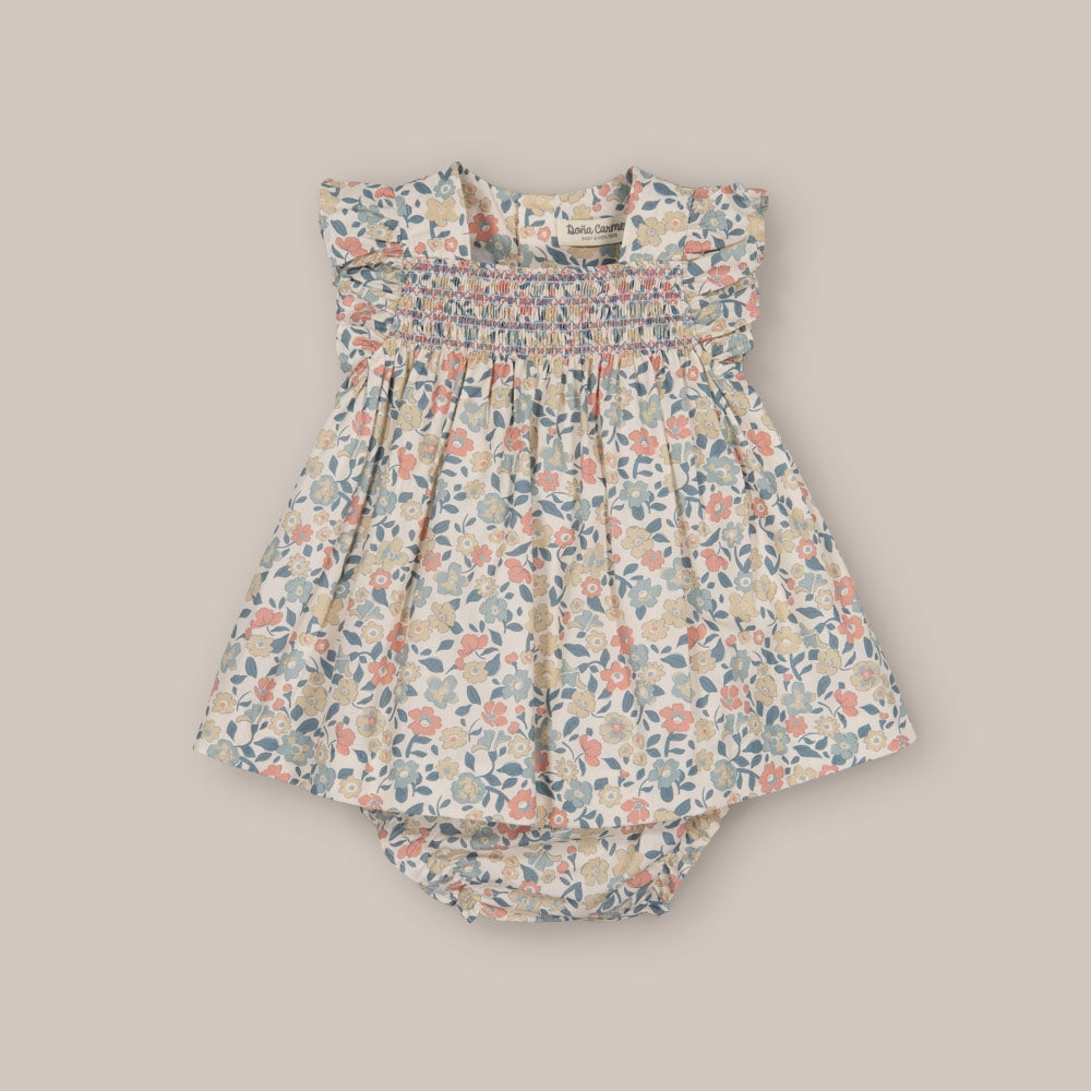 Ensemble robe et culotte pour bébé Bébé Vintage