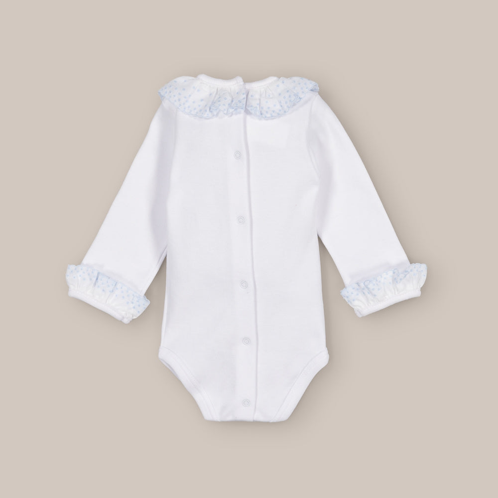 Body Bambini Ricamo manga a maniche lunghe