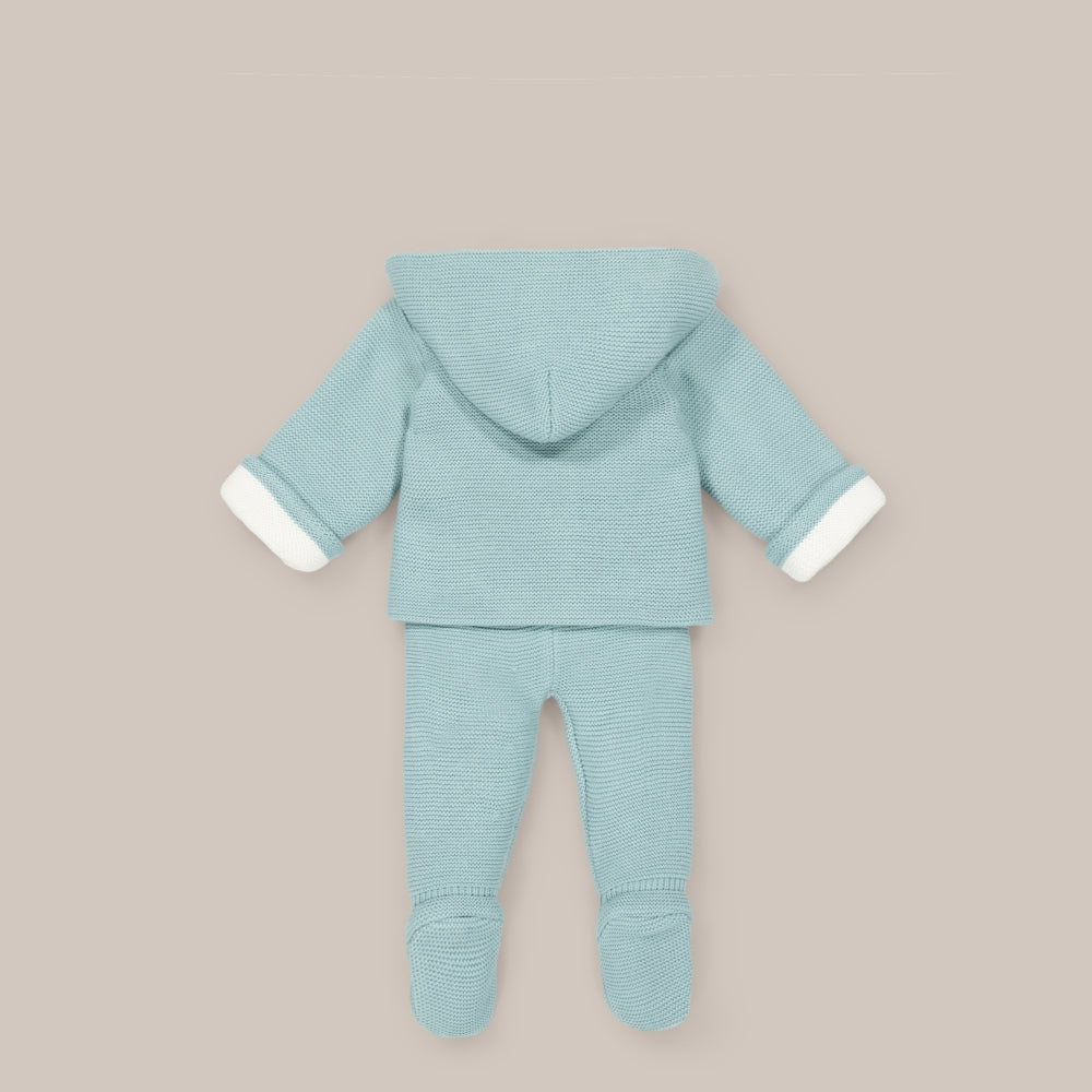 knitted set 2 braids